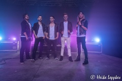 Beim Videodreh mit Bonafide Heroes im Jahr 2019