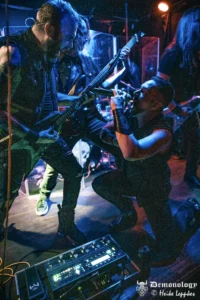 Konzertfoto Hereditary Valhalla Köln Demonology